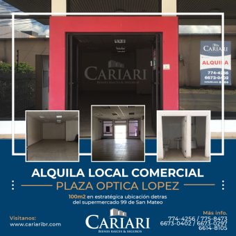 Local Comercial – Plaza de Optica Lopez