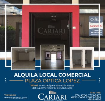 Local Comercial – Plaza de Optica Lopez