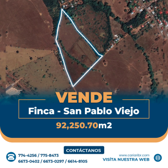 Finca en Venta – San Pablo Viejo