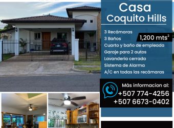 Vende Casa en Coquito Hills