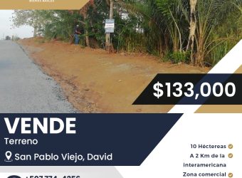 Vende Terreno frente La Arboleda, San Pablo Viejo