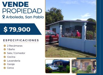 Vende Casa en La Arboleda, San Pablo