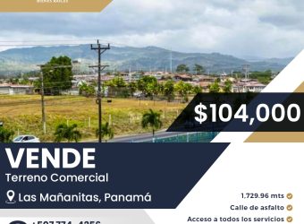 Vende lote de Terreno en Las Mañanitas