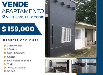 Vende Apartamento Duplex en Villa Dora, Terronal