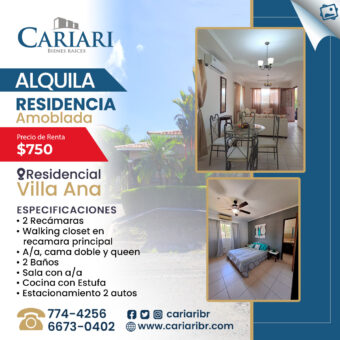 Alquila Residencia Villa Ana