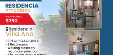 Alquila Residencia Villa Ana