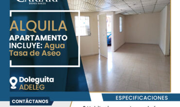 Apartamento en alquiler – Doleguita