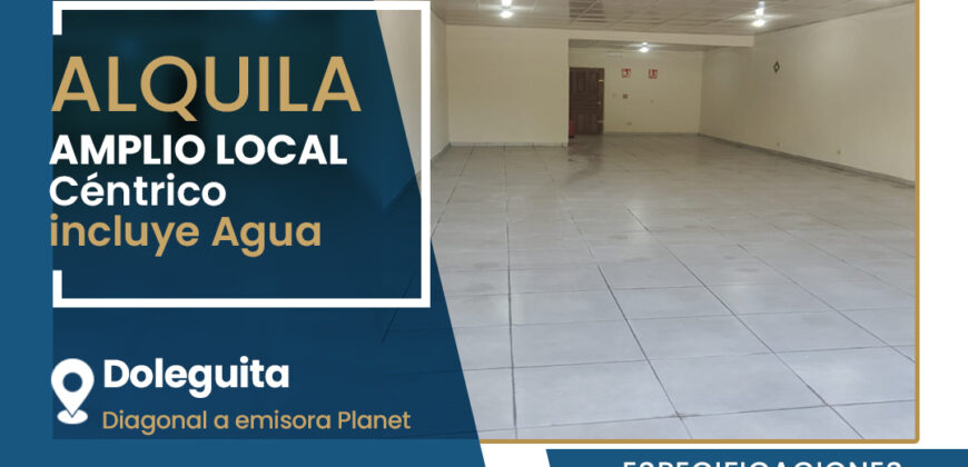 Local en alquiler – Doleguita, David