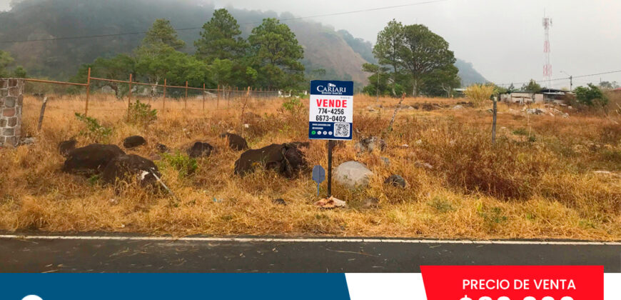 Terreno en venta en Volcán